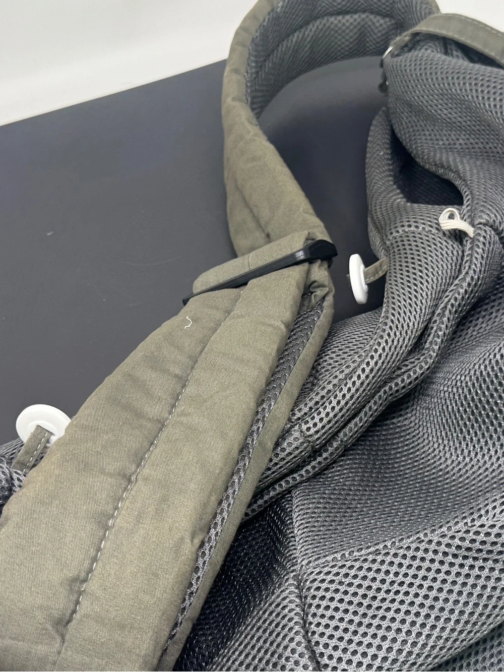 Slow Ton Cat/Dog Puppy Sling Bag Gray shoulder Carrier Mesh Breathable